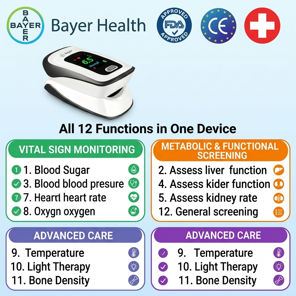 12 in 1 – The latest non-invasive smart blood glucose meter from Bayer